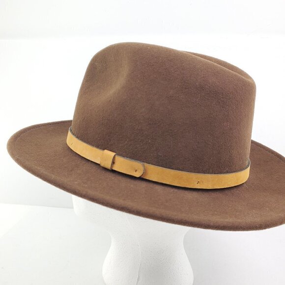 Dorfman Pacific Wool Felt Hat Indiana Jones Style Vintage Made in USA Medium - Picture 5 of 13